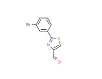 2-(3-bromophenyl)-1,3-thiazole-4-carbaldehyde