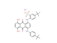 Sodium 5-(tert-butyl)-2-[[4-[[4-(tert-butyl)phenyl]amino]-9,10-dihydro-5,8-dihydroxy-9,10-dioxoanthracen-1-yl]amino]benzenesulphonate