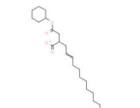 4-cyclohexyl hydrogen 2-octadecenylsuccinate
