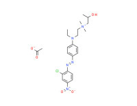 [2-[[4-[(2-chloro-4-nitrophenyl)azo]phenyl]ethylamino]ethyl](2-hydroxypropyl)dimethylammonium acetate