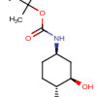 tert-butyl (1R,3R,4R)-3-hydroxy-4-methylcyclohexylcarbamate