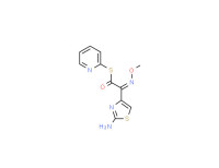 S-2-pyridyl (Z)-2-(2-amino-1,3-thiazol-4-yl)-2-(methoxyimino)thioacetate