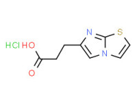 3-Imidazo[2,1-b][1,3]thiazol-6-ylpropanoic acidhydrochloride