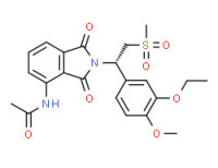 (S)-2-[1-(3-Ethoxy-4-methoxyphenyl)-2-methylsulfonylethyl]- 4-acetylaminoisoindoline-1,3-dione(Apremilast)