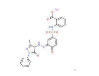 Sodium 2-[[[3-[(4,5-dihydro-3-methyl-5-oxo-1-phenyl-1H-pyrazol-4-yl)azo]-4-hydroxyphenyl]sulphonyl]amino]benzoate
