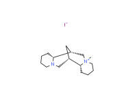 [7S-(7a,7aa,14a,14aß)]-dodecahydro-5(or 12)-methyl-7,14-methano-2H,6H-dipyrido[1,2-a:1',2'-e][1,5]diazocinium iodide