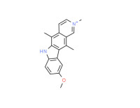 9-methoxy-2,5,11-trimethyl-6H-pyrido[4,3-b]carbazolium acetate