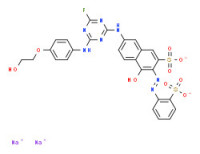 7-[[4-fluoro-6-[[4-(2-hydroxyethoxy)phenyl]amino]-1,3,5-triazin-2-yl]amino]-4-hydroxy-3-[(2-sulphophenyl)azo]naphthalene-2-sulphonic acid, sodium salt