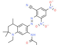 N-[6-[(2-cyano-4,6-dinitrophenyl)azo]-1-ethyl-1,2,3,4-tetrahydro-2,2,4-trimethylquinolin-7-yl]propionamide