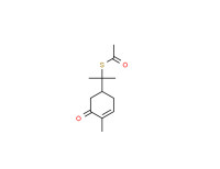 S-[1-methyl-1-(4-methyl-5-oxo-3-cyclohexen-1-yl)ethyl] ethanethioate