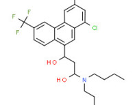 1-(dibutylamino)-3-[1,3-dichloro-6-(trifluoromethyl)-9-phenanthryl]propane-1,3-diol