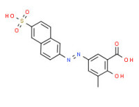 3-methyl-5-[(6-sulpho-2-naphthyl)azo]salicylic acid