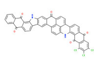 Trichloro-12,24-dihydro-5H-naphtho[2,3-h]naphth[2'',3'':6',7']indolo[2',3':6,7]anthra[2,1,9-mna]acridine-5,10,13,18,25-pentone