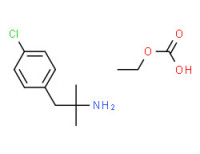 Ethyl hydrogen carbonate , compound with 4-chloro-a,a-dimethylbenzeneethylamine (1:1)