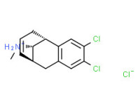 (5a,9a,11S*)-[2,3-dichloro-5,6,9,10-tetrahydro-5,9-methanobenzocycloocten-11-yl]methylammonium chloride