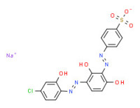 Sodium 4-[[3-[(4-chloro-2-hydroxyphenyl)azo]-2,6-dihydroxyphenyl]azo]benzenesulphonate