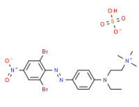 [2-[[4-[(2,6-dibromo-4-nitrophenyl)azo]phenyl]ethylamino]ethyl]trimethylammonium hydrogen sulphate