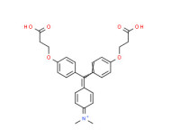 [4-[4,4'-bis(2-carboxyethoxy)benzhydrylidene]cyclohexa-2,5-dien-1-ylidene]dimethylammonium