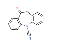 10,11-dihydro-10-oxo-5H-dibenz[b,f]azepine-5-carbonitrile
