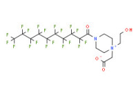 1-(carboxylatomethyl)-1-(2-hydroxyethyl)-4-(2,2,3,3,4,4,5,5,6,6,7,7,8,8,9,9,10,10,10-nonadecafluoro-1-oxodecyl)piperazinium