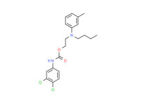 2-[butyl(3-methylphenyl)amino]ethyl (3,4-dichlorophenyl)carbamate