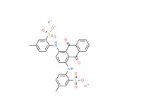 Dipotassium 4,4'-[(9,10-dihydro-9,10-dioxo-1,4-anthrylene)diimino]bis(toluene-3-sulphonate)