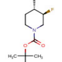 (3R,4R)-3-fluoro-1-[(2-methylpropan-2-yl)oxycarbonyl]piperidine-4-carboxylic acid