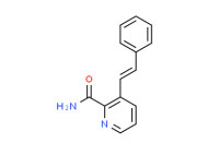 (E)-3-(2-phenylvinyl)pyridine-2-carboxamide