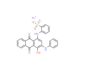 Sodium [[3-anilino-9,10-dihydro-4-hydroxy-9,10-dioxo-1-anthryl]amino]benzenesulphonate