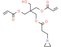 3-hydroxy-2,2-bis[[(1-oxoallyl)oxy]methyl]propyl aziridine-1-propionate
