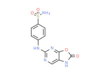 p-[(1,2-dihydro-2-oxooxazolo[5,4-d]pyrimidin-5-yl)amino]benzenesulphonamide