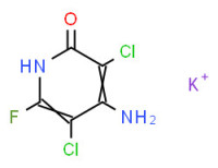 4-amino-3,5-dichloro-6-fluoro-2-pyridone, monopotassium salt