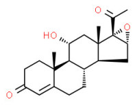 11a-Hydroxy-16,17a-epoxyprogesterone