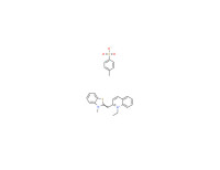 1-ethyl-2-[(3-methyl-3H-benzothiazol-2-ylidene)methyl]quinolinium toluene-p-sulphonate
