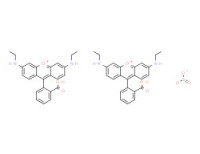 Xanthylium, 9-(2-carboxyphenyl)-3,6-bis(ethylamino)-, silicate