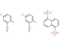 5-chloro-2-methylbenzenediazonium naphthalene-1,5-disulphonate (2:1)