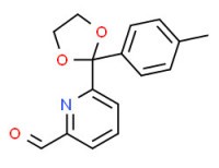 6-[2-(p-tolyl)-1,3-dioxolan-2-yl]pyridine-2-carbaldehyde