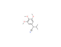 3,4,5-trimethoxy-a-(1-methylethyl)phenylacetonitrile