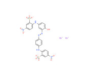 Disodium 2-[[4-[[2-hydroxy-5-[(4-nitro-2-sulphonatophenyl)amino]phenyl]azo]phenyl]amino]-5-nitrobenzenesulphonate