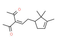 3-[2-(2,2,3-trimethylcyclopent-3-en-1-yl)ethylidene]pentane-2,4-dione