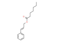 3-phenylallyl heptanoate