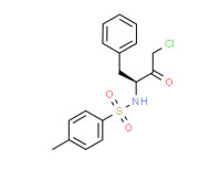 L-chloromethyl (2-phenyl-1-(p-toluenesulphonylamino)ethyl) ketone