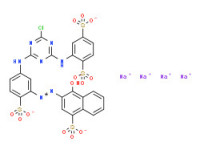 Tetrasodium 2-[[4-chloro-6-[[3-[(1-hydroxy-4-sulphonato-2-naphthyl)azo]-4-sulphonatophenyl]amino]-1,3,5-triazin-2-yl]amino]benzene-1,4-disulphonate