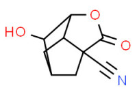 1-cyano -5- hydroxy -3-oxatricyclo[4.2.1.0(4,8)]nonan -2- one