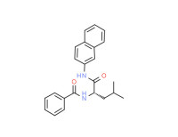 (S)-N-[3-methyl-1-[(2-naphthylamino)carbonyl]butyl]benzamide