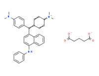 [4-[[4-anilino-1-naphthyl][4-(dimethylamino)phenyl]methylene]cyclohexa-2,5-dien-1-ylidene]dimethylammonium hydrogen glutarate