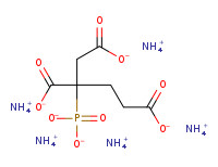 2-phosphonobutane-1,2,4-tricarboxylic acid, ammonium salt