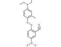 2-[[4-[(2-cyanoethyl)ethylamino]-o-tolyl]azo]-5-nitrobenzonitrile