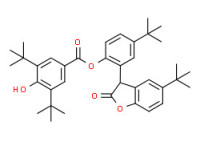 4-tert-butyl-2-(5-tert-butyl-2-oxo-2,3-dihydro-1-benzofuran-3-yl)phenyl 3,5-di-tert-butyl-4-hydroxybenzoate
