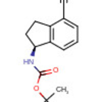 tert-butyl N-[(1S)-4-cyano-2,3-dihydro-1H-inden-1-yl]carbamate